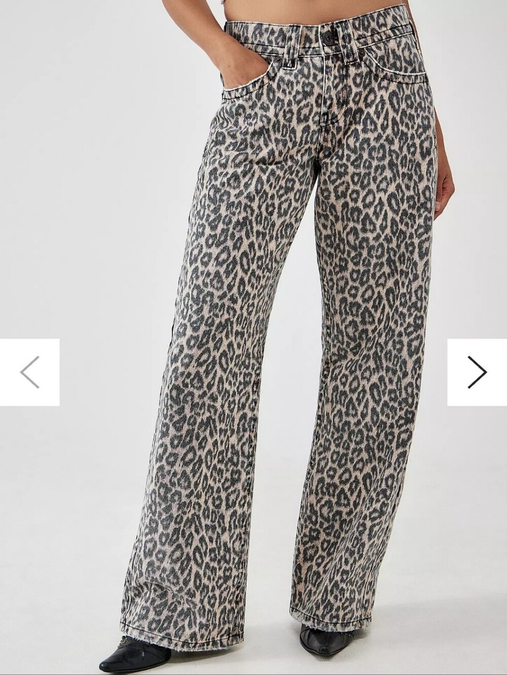BDG Urban Outfitters Kayla Lowrider Leopard Pants - Picture 6 of 10